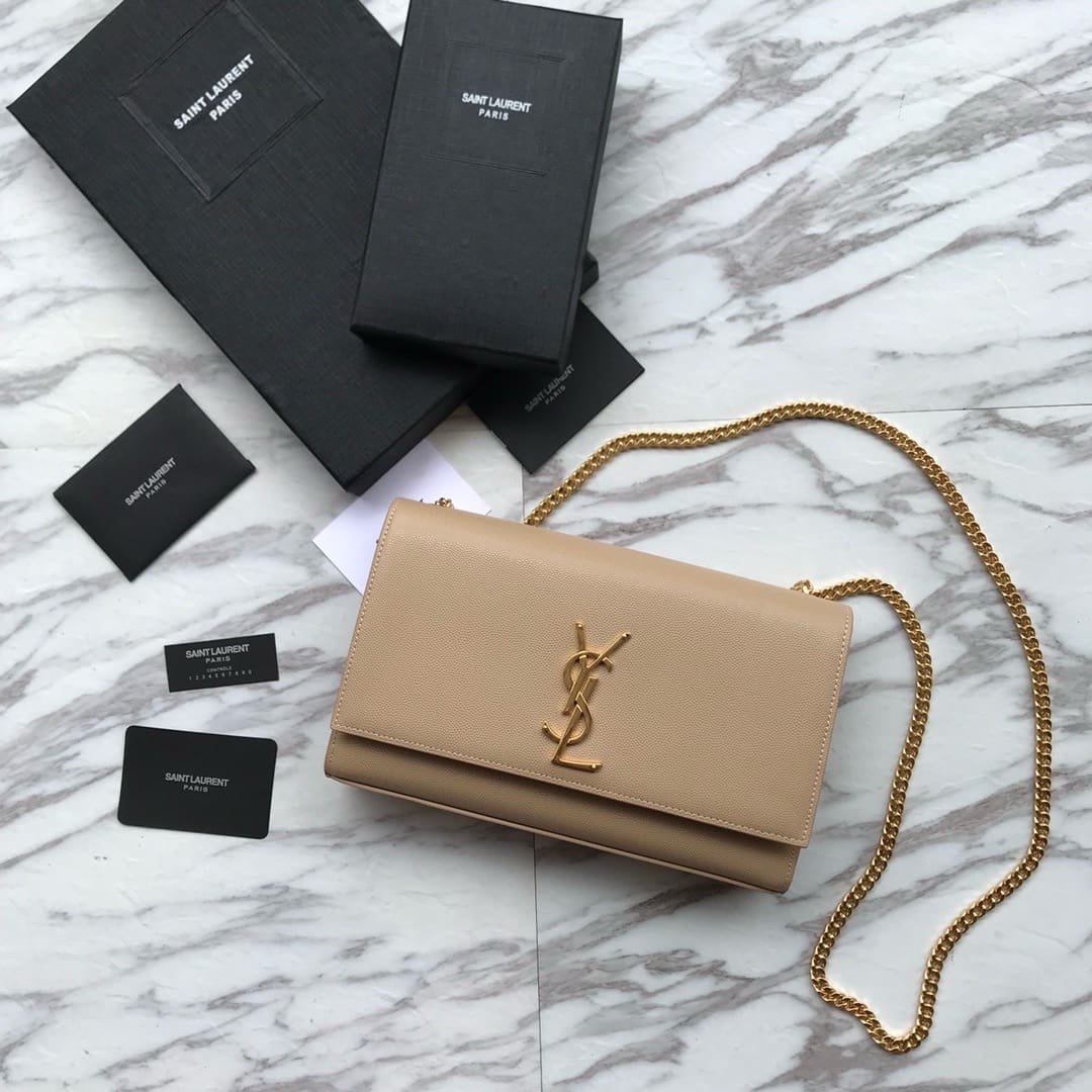 Saint Laurent  Kate monogramme leather crossbody bag