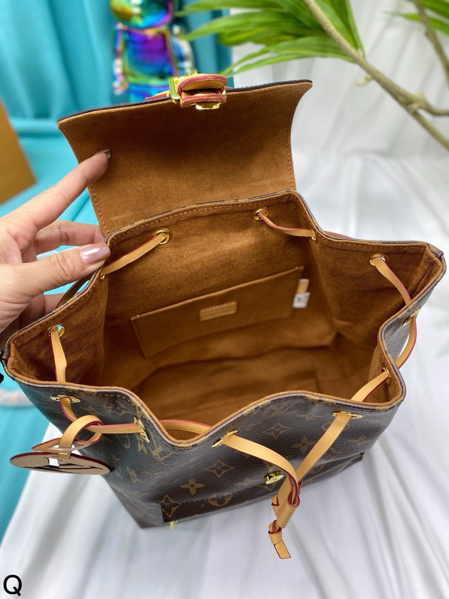 Louis Vuitton Montsouris Backpack Monogram Canvas