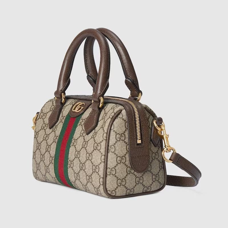 GUCCI OPHIDIA GG MINI TOP HANDLE BAG