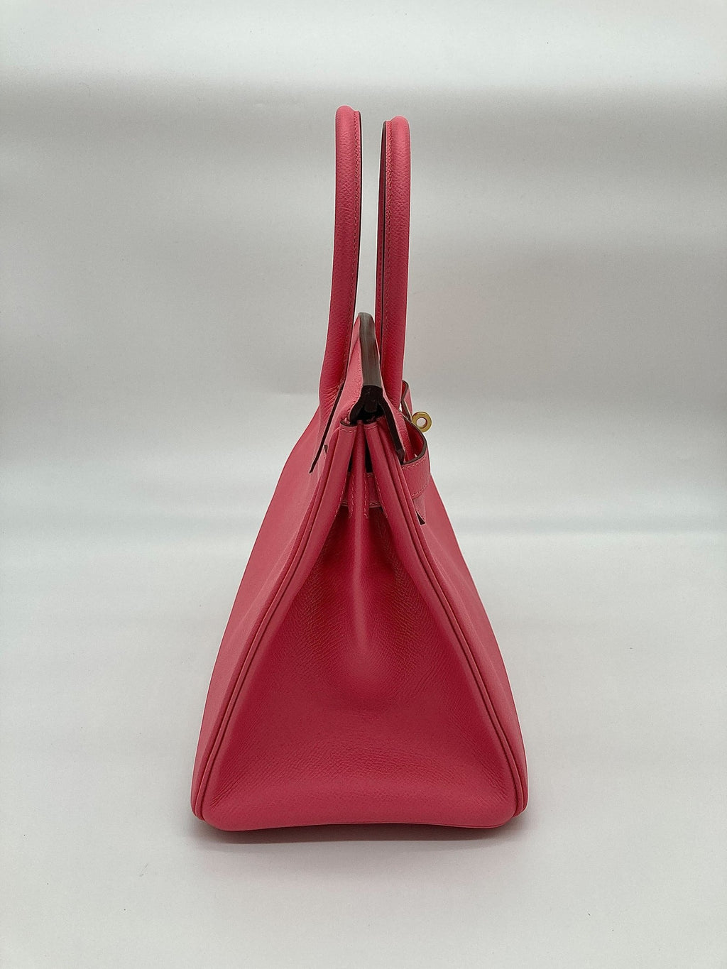 Hermès Rose Azalee Birkin 30 Epsom Gold Hardware