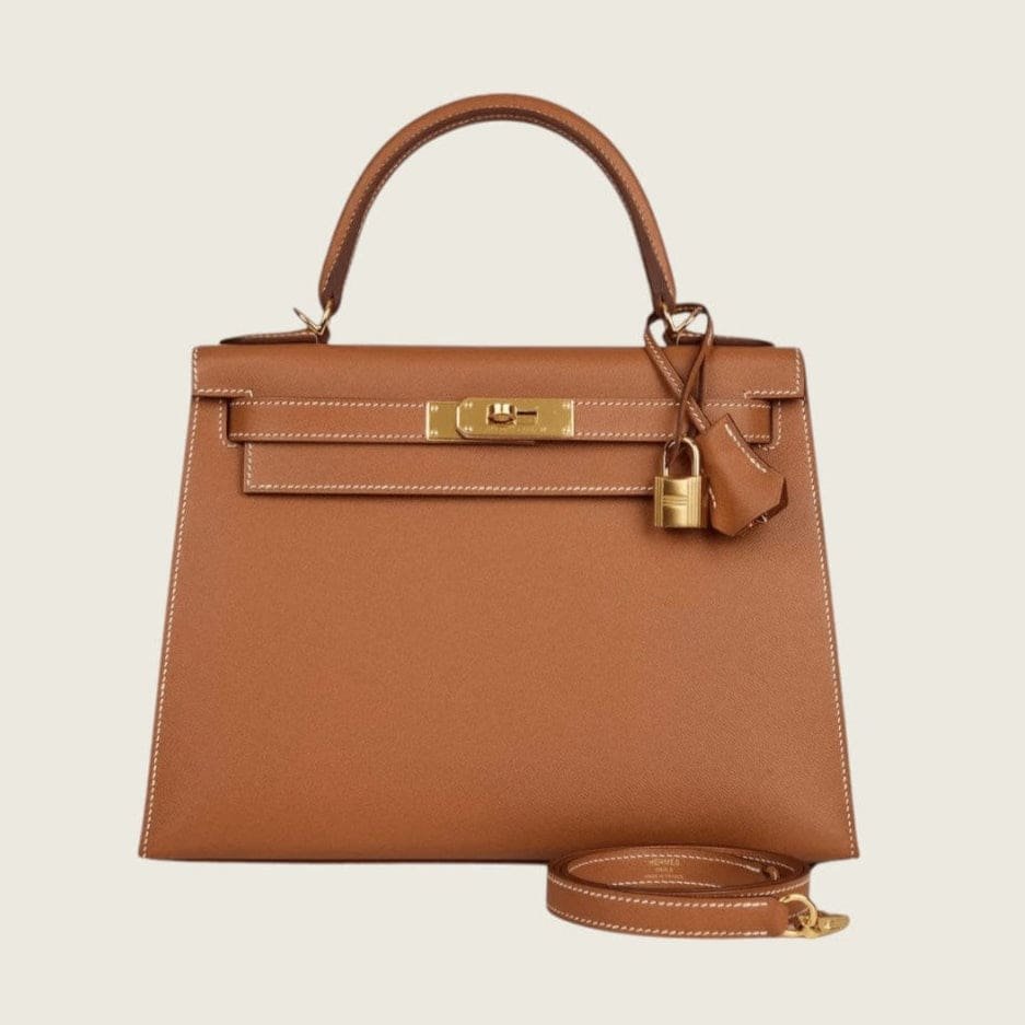 Hermès Kelly 28 Gold Epsom Gold Hardware