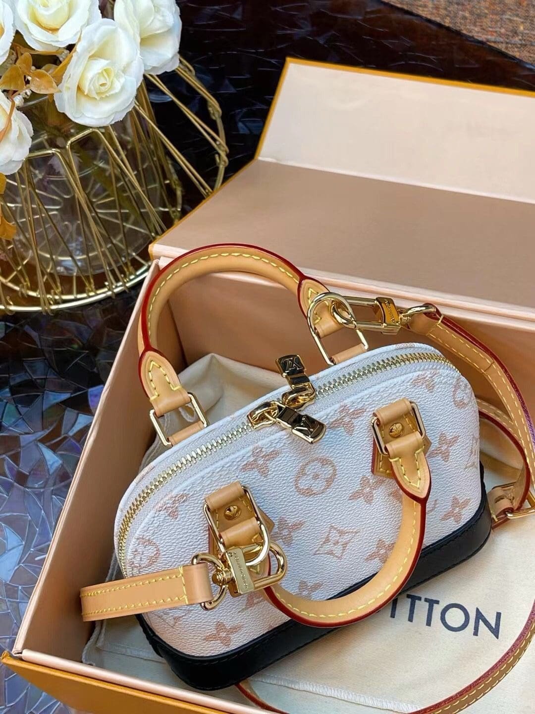 Louis Vuitton Nano Alma M46895