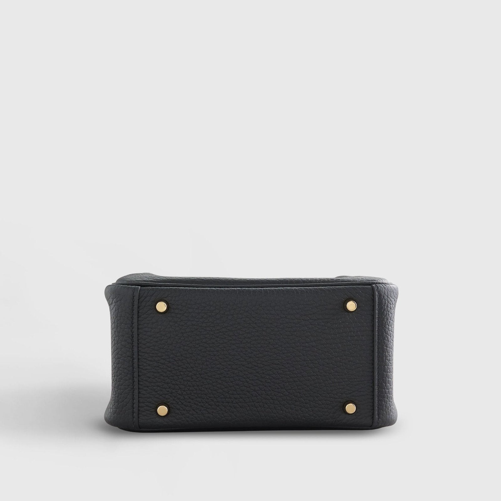 Hermès Lindy 20 Clemence Black Gold Hardware