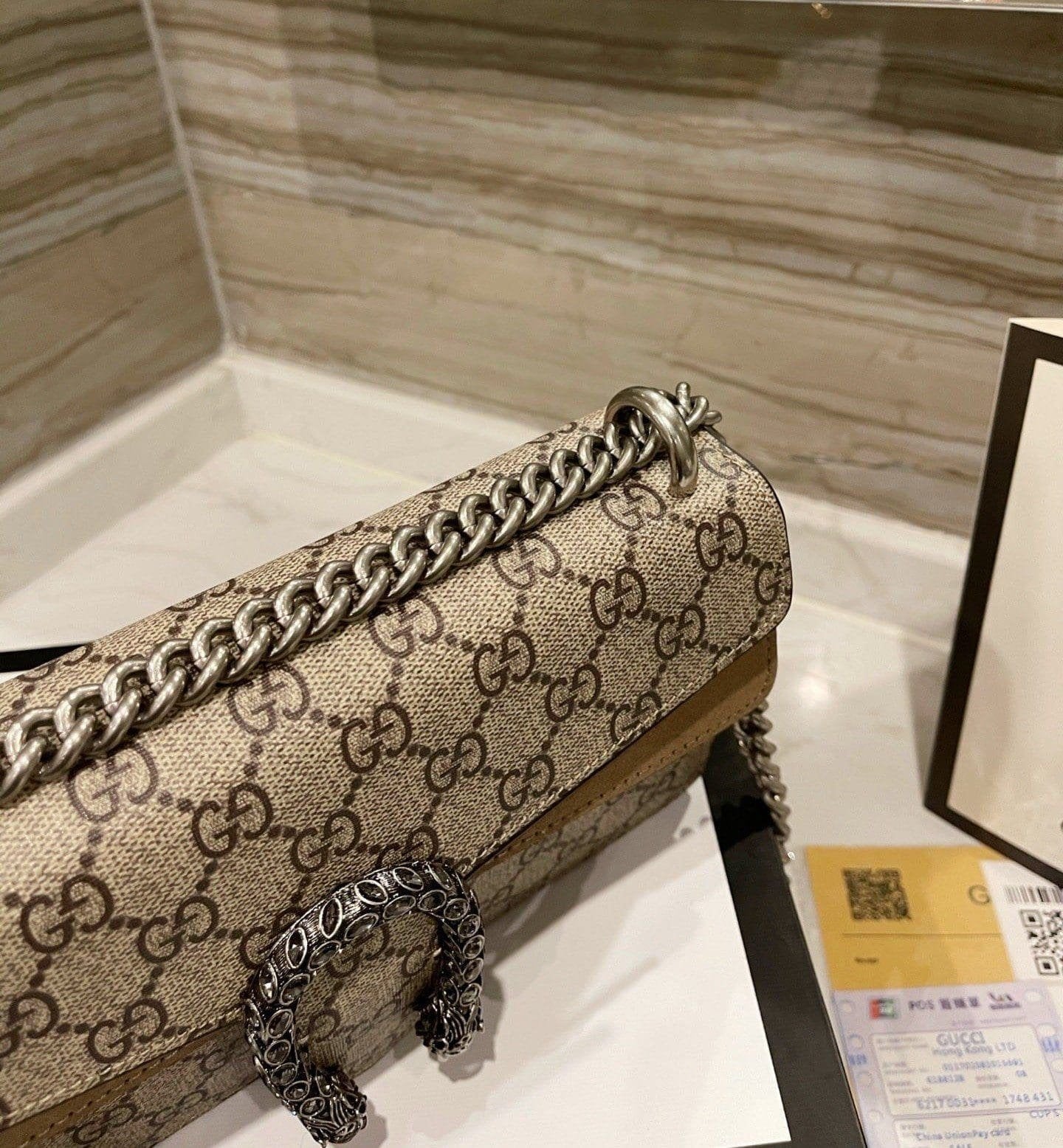 GUCCI DIONYSUS GG SMALL SHOULDER BAG