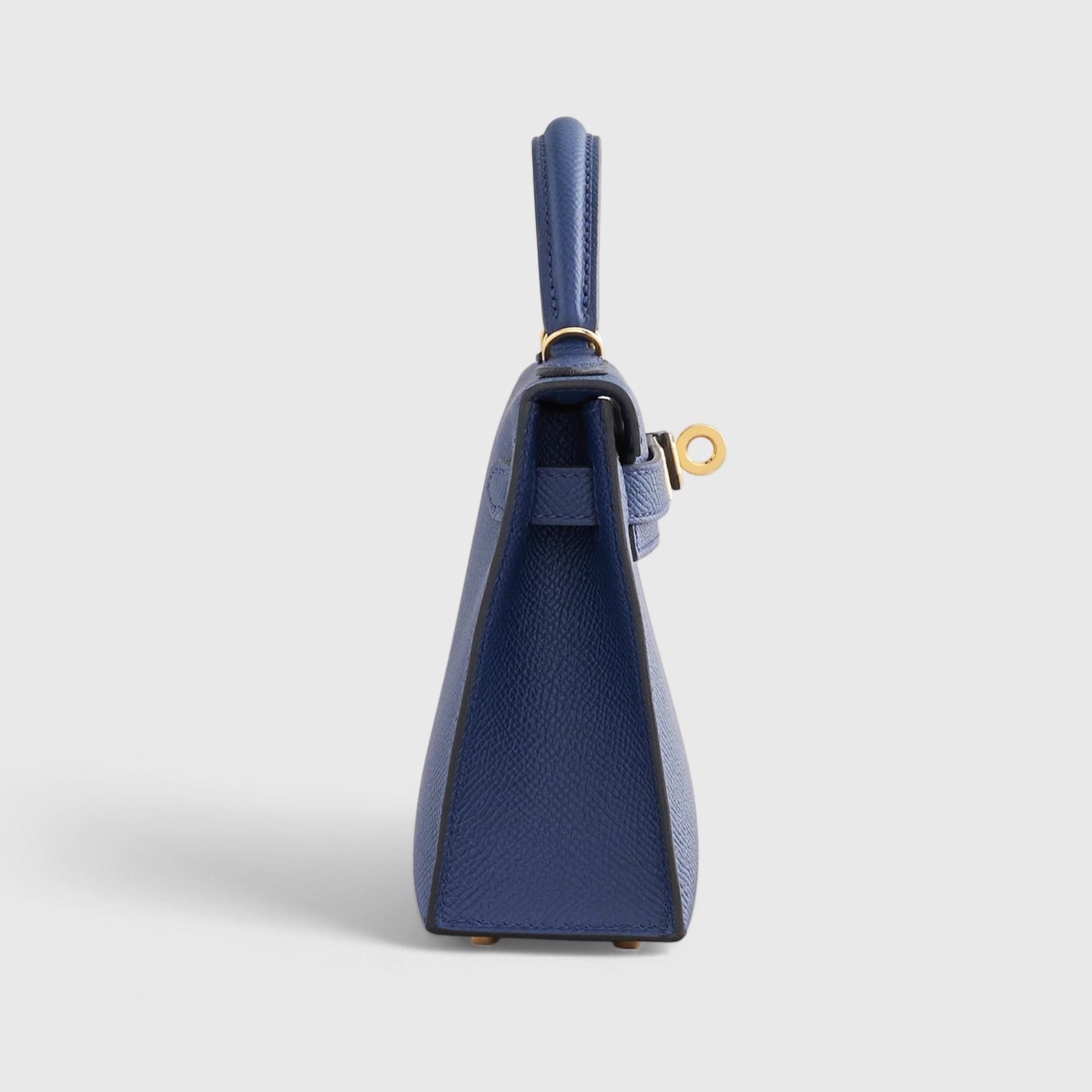 Hermès Kelly Mini Epsom Blue Navy Gold Hardware