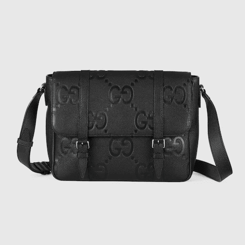 GUCCI JUMBO GG MEDIUM MESSENGER BAG