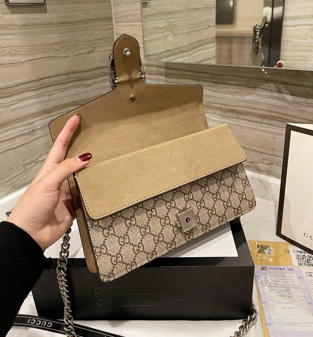GUCCI DIONYSUS GG SMALL SHOULDER BAG