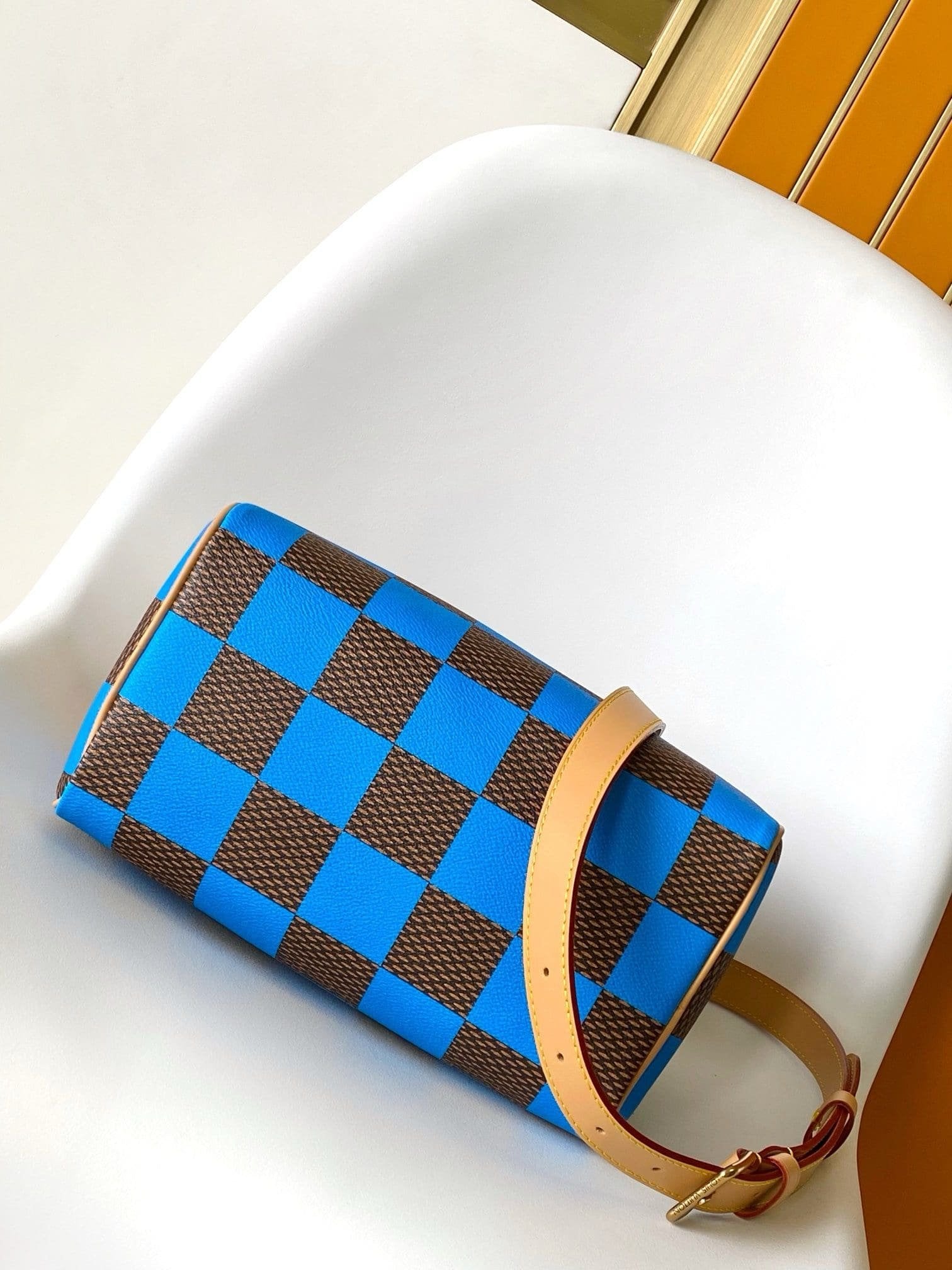 Louis Vuitton N40585 Speedy 25 Bandoulière Damier Pop