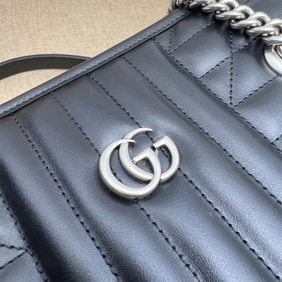 GUCCI MARMONT MEDIUM TOTE BAG
