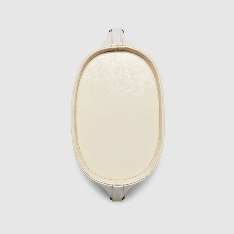 GUCCI MINI BUCKET SHOULDER BAG(WHITE)