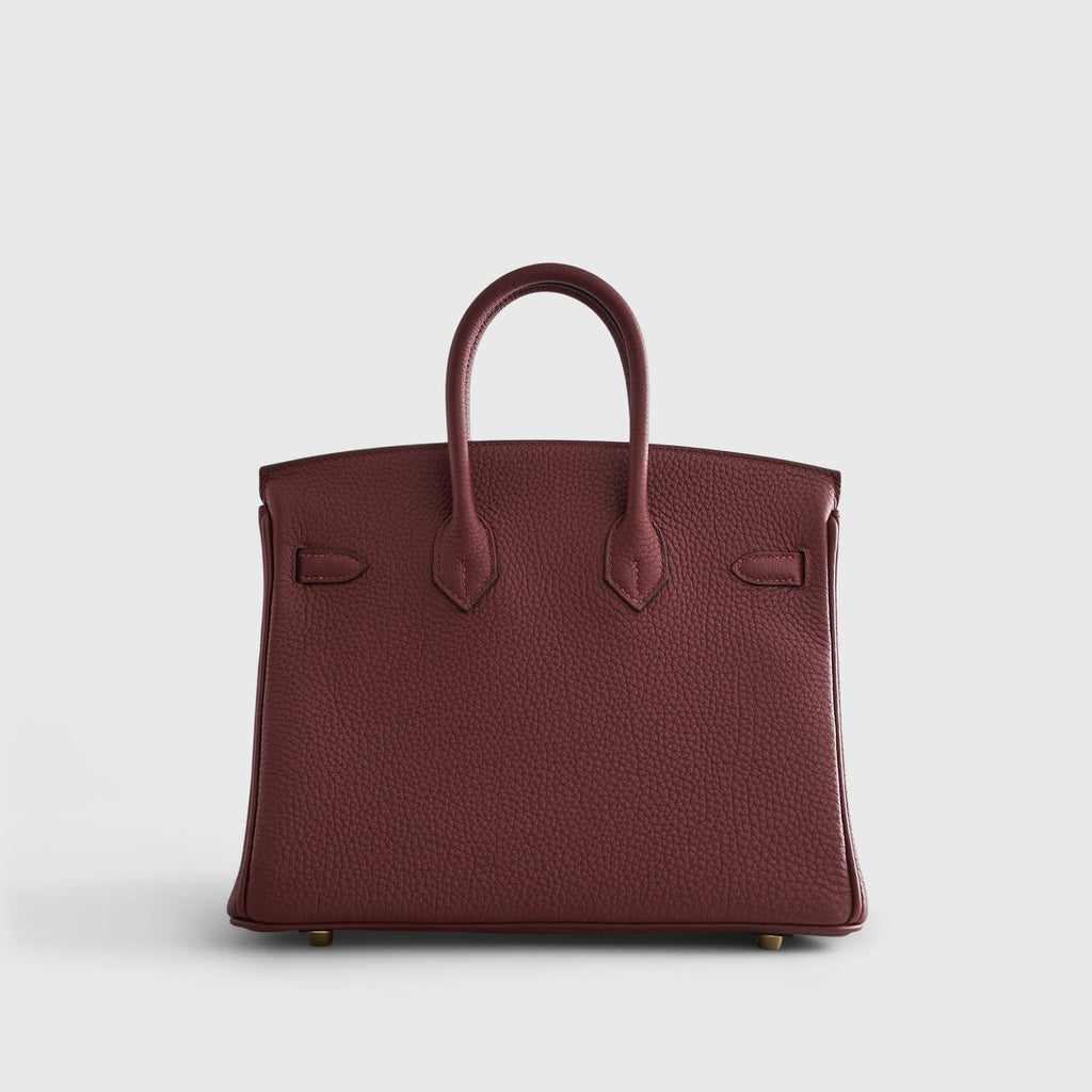 Hermès Birkin 25 Togo Rouge Sellier Retourne Gold Hardware