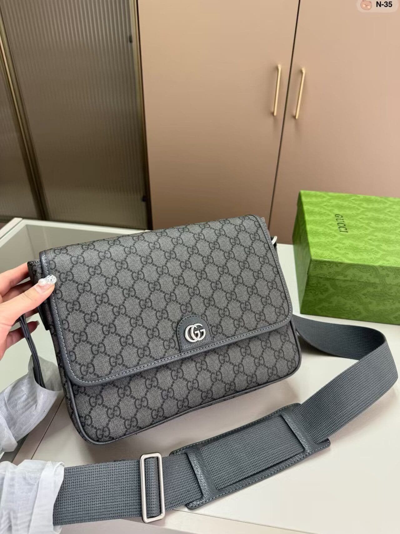 GUCCI OPHIDIA MESSENGER BAG