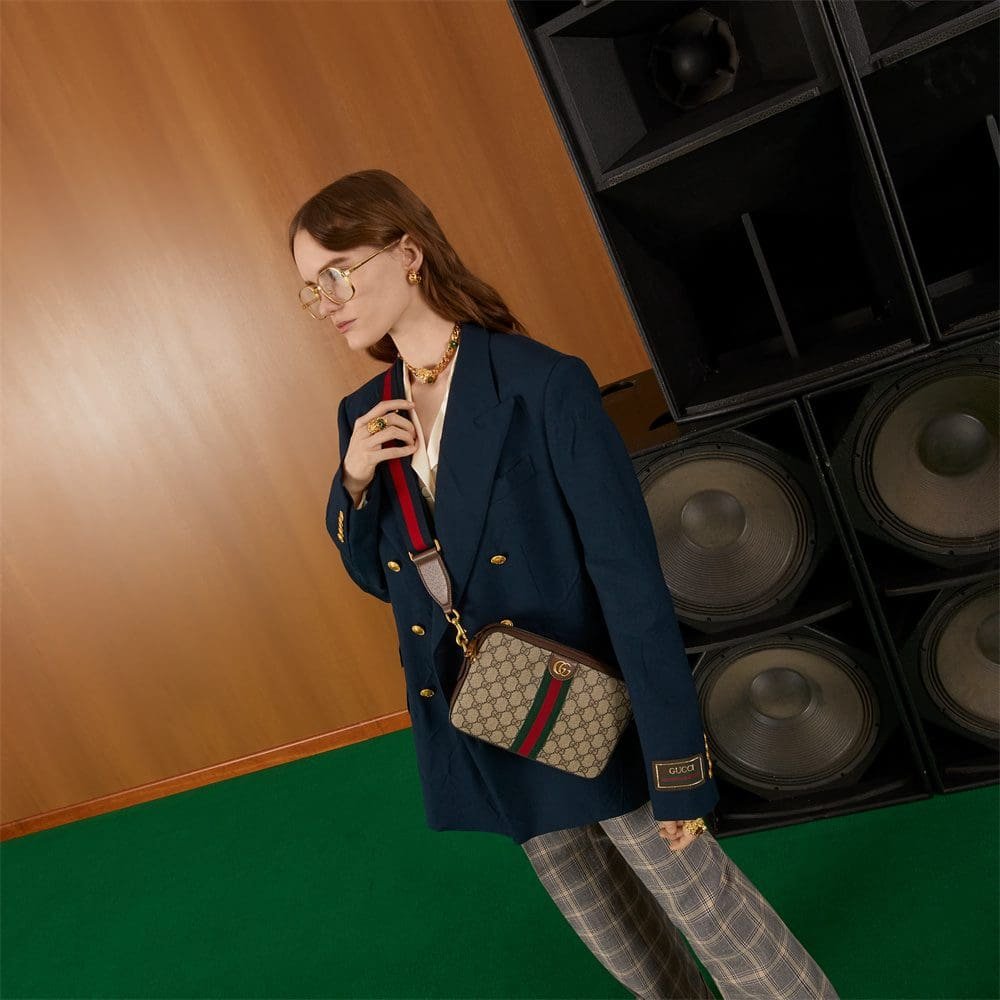 GUCCI OPHIDIA GG CROSSBODY BAG