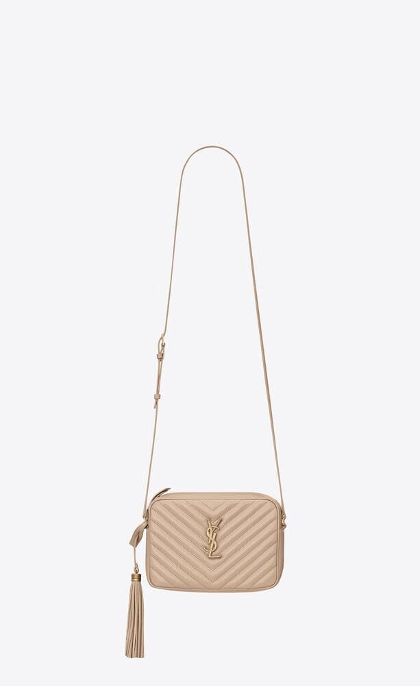 Saint Laurent LOU quilted leather camera bag