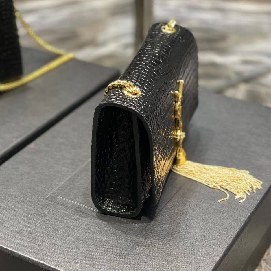 SAINT LAURENT SMALL KATE TASSEL BAG