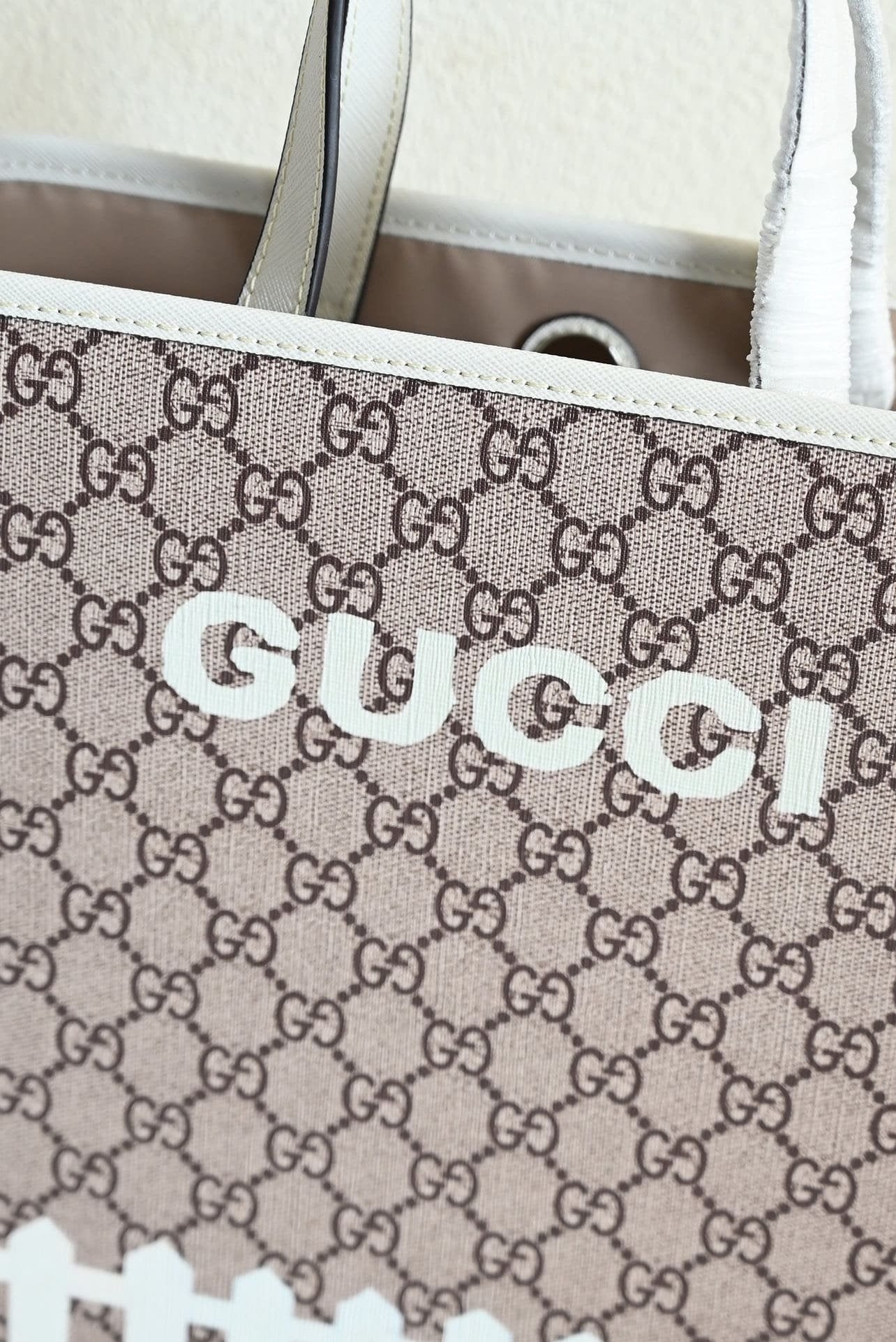 GUCCI CHILDREN’S DOG PRINT TOTE BAG