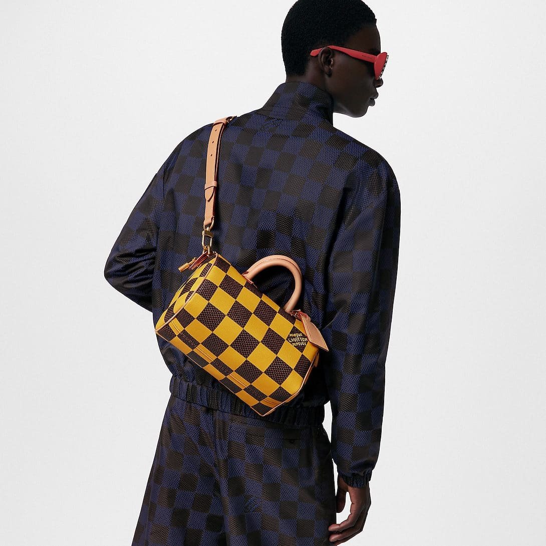 Louis Vuitton N40584 Speedy 25 Bandoulière Damier Pop