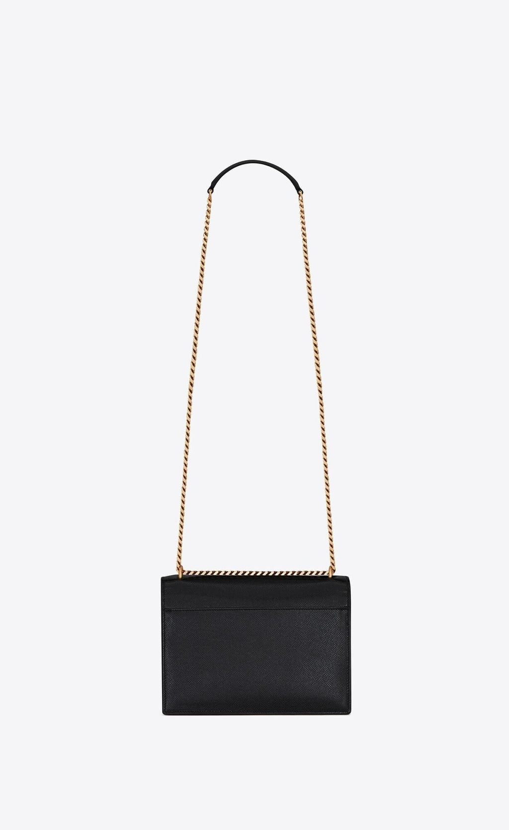 Saint Laurent SUNSET MEDIUM BARK TEXTURED EMBOSSED HANDBAG