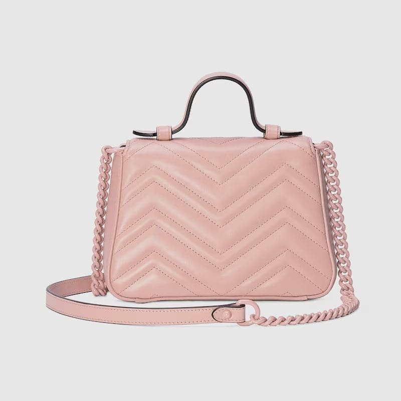 GUCCI MARMONT MINI TOP HANDLE BAG