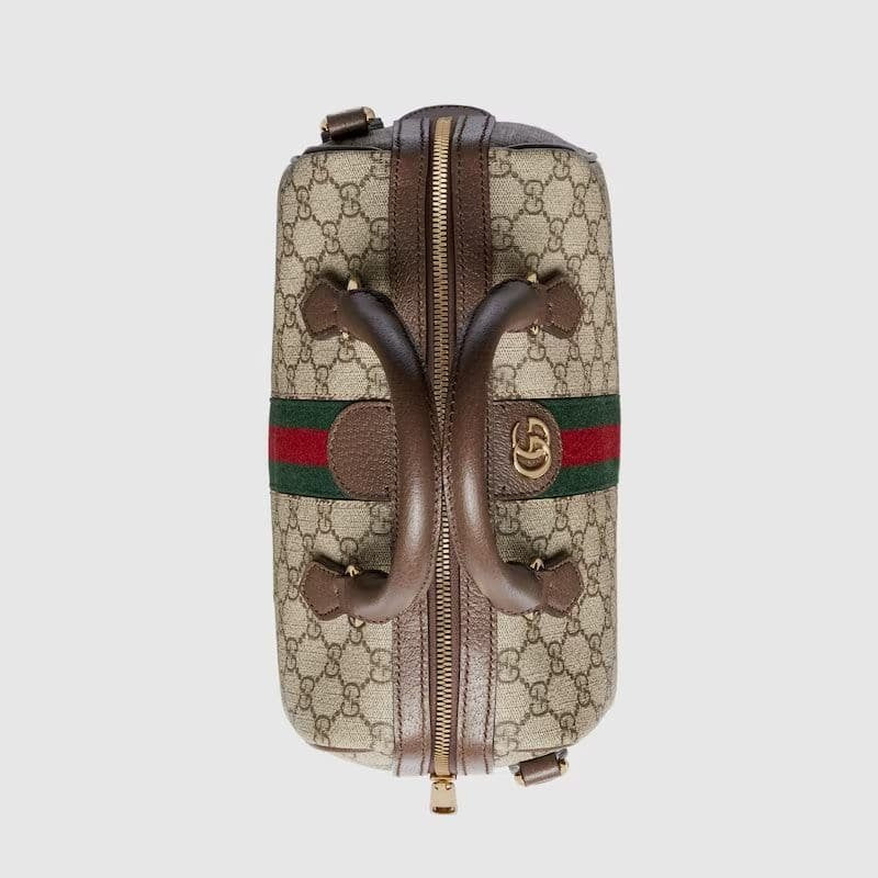 GUCCI OPHIDIA GG SMALL TOP HANDLE BAG