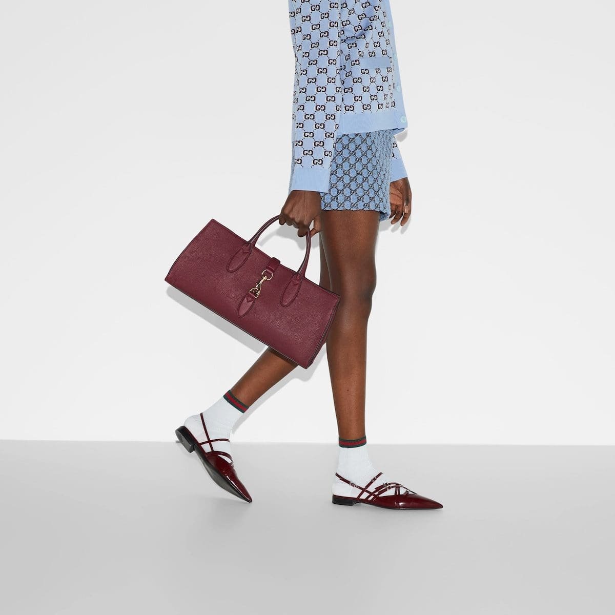 Gucci Medium tote bag with hook closure