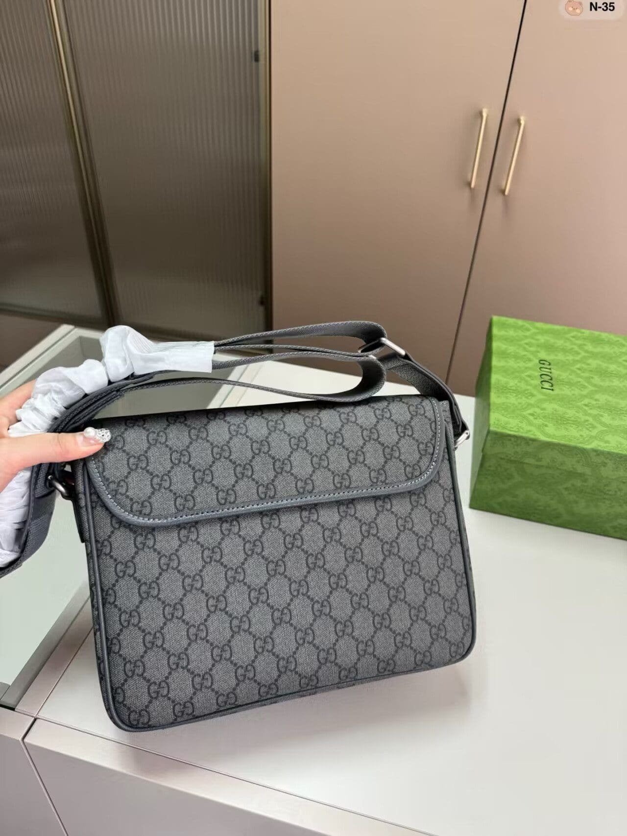 GUCCI OPHIDIA MESSENGER BAG