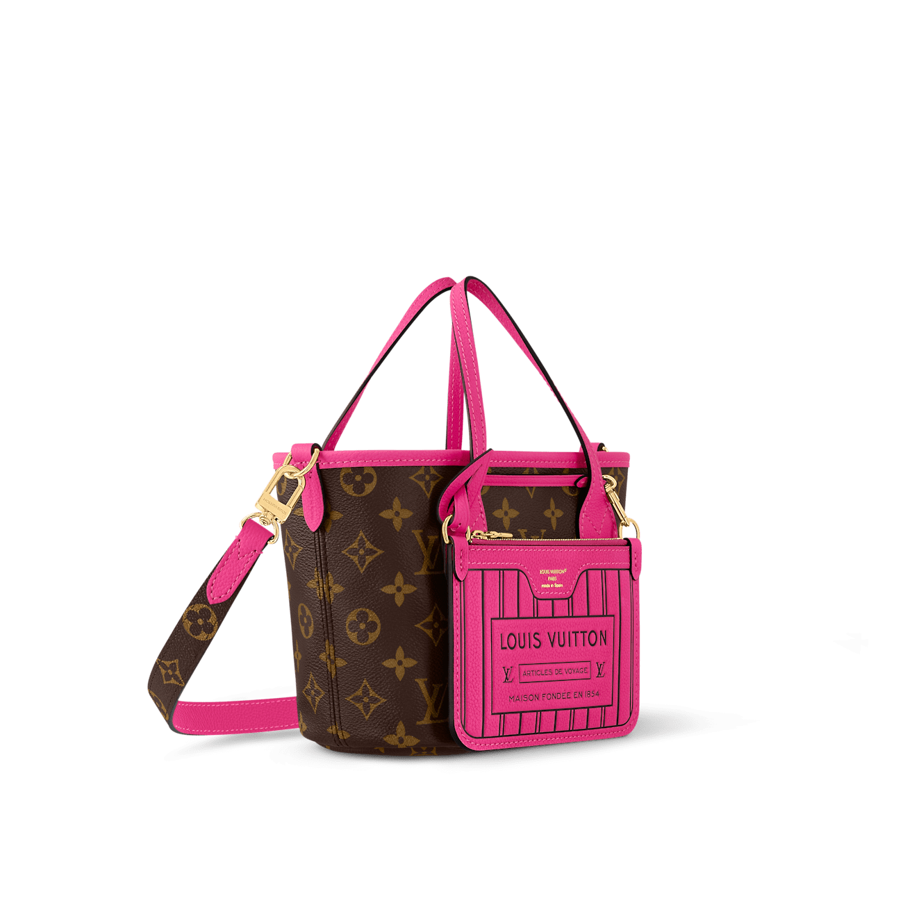 Louis Vuitton M12106 Neverfull Bandoulière Inside Out BB