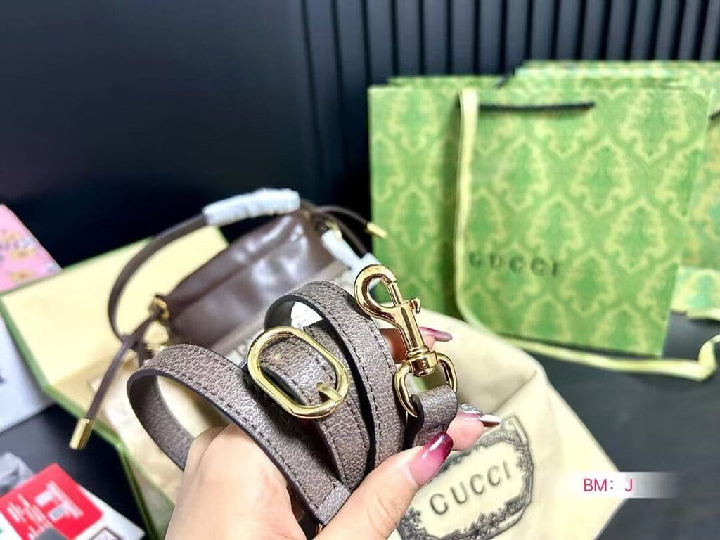 GUCCI OPHIDIA MINI BUCKET BAG