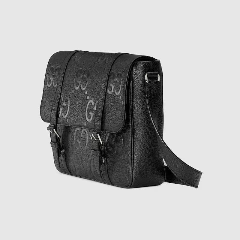 GUCCI JUMBO GG MEDIUM MESSENGER BAG