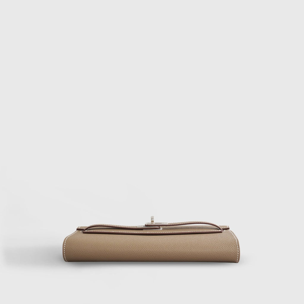 Hermès Kelly To Go Epsom Etoupe Sellier Palladium Hardware