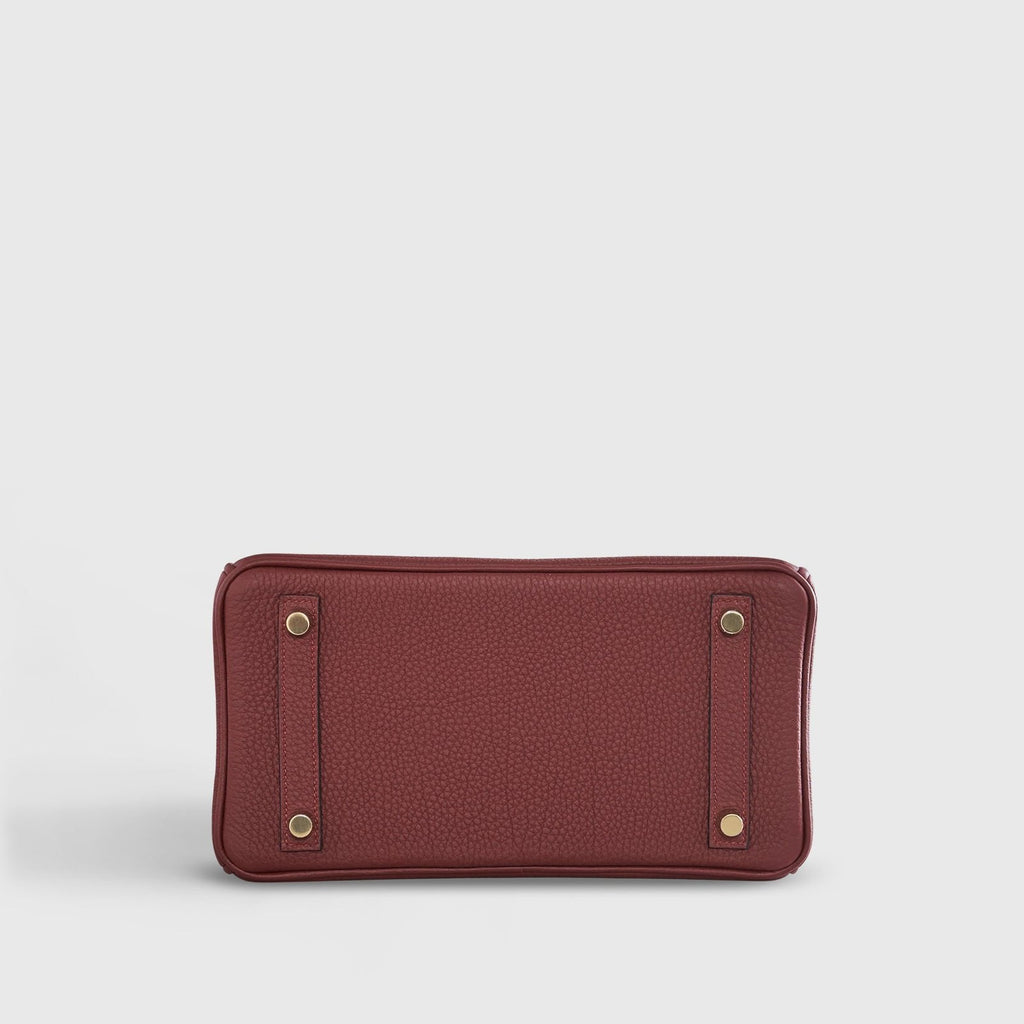 Hermès Birkin 25 Togo Rouge Sellier Retourne Gold Hardware