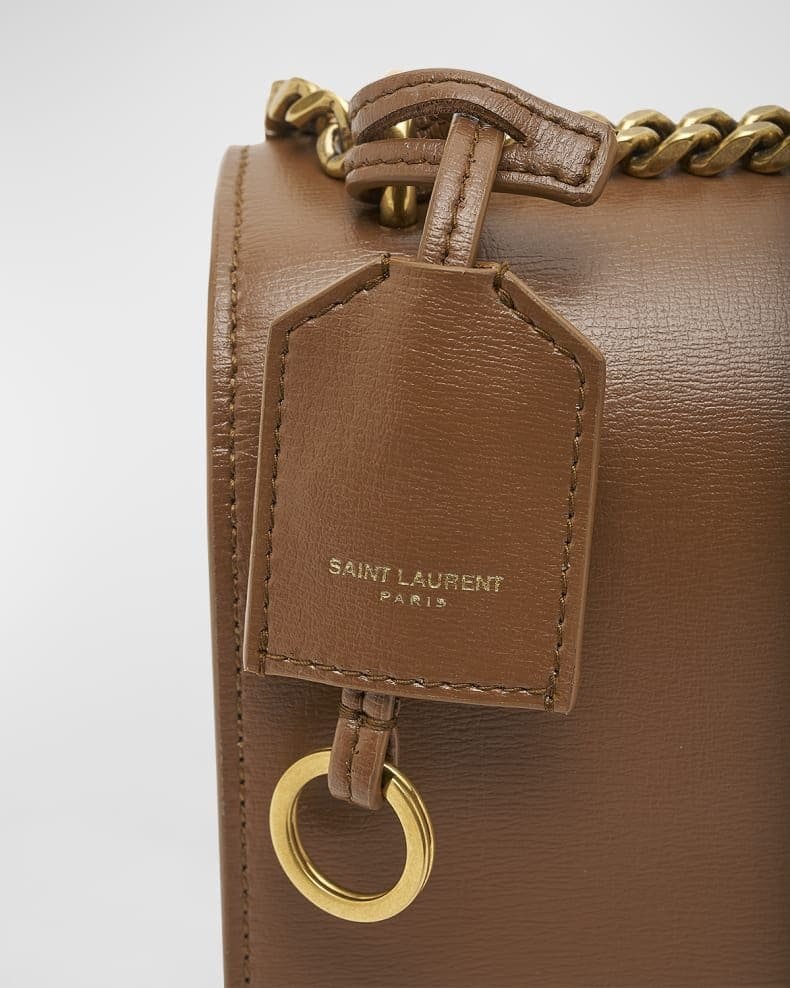 Saint Laurent Sunset Medium YSL Crossbody Bag in Smooth Leather