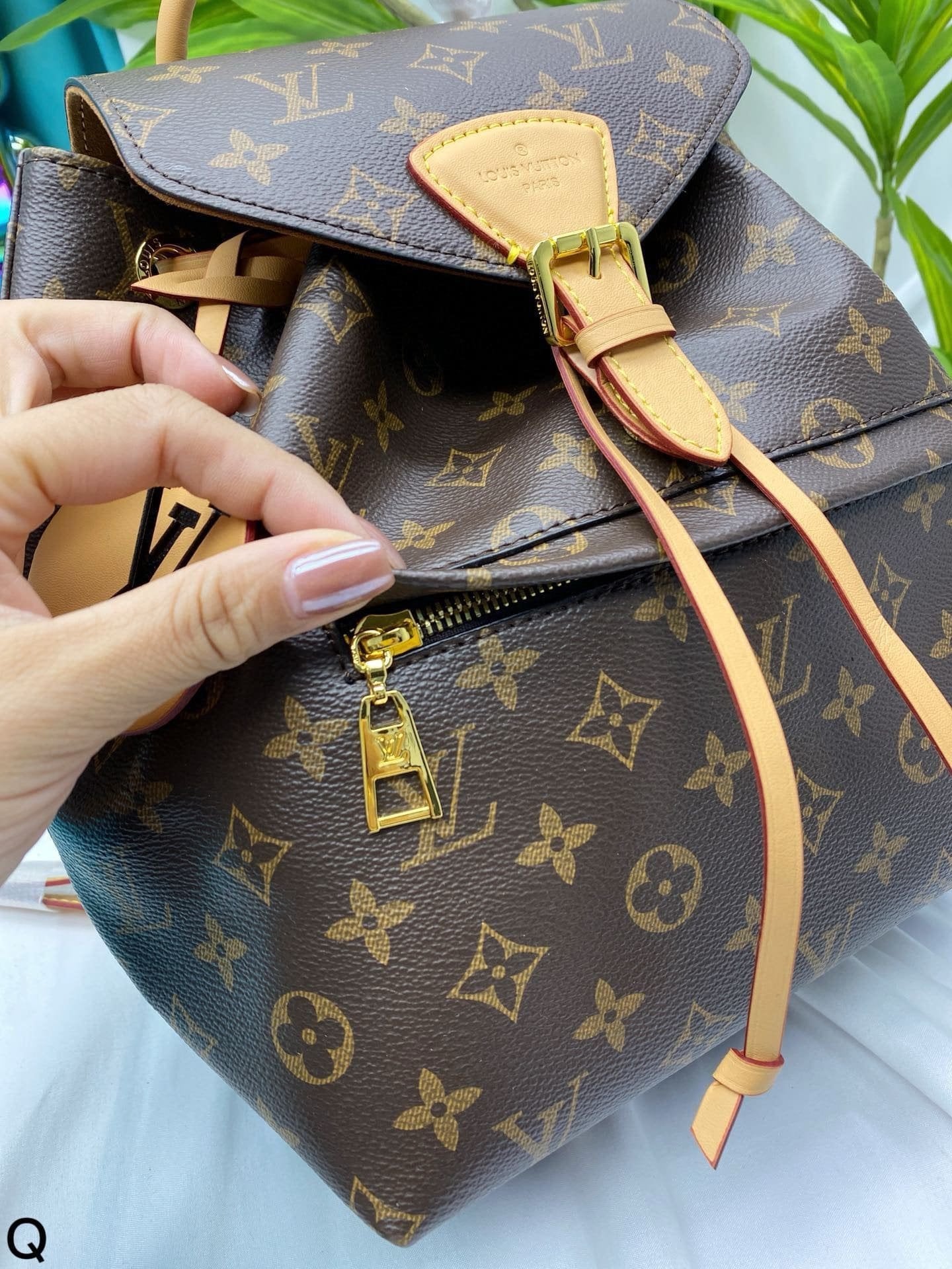 Louis Vuitton Montsouris Backpack Monogram Canvas