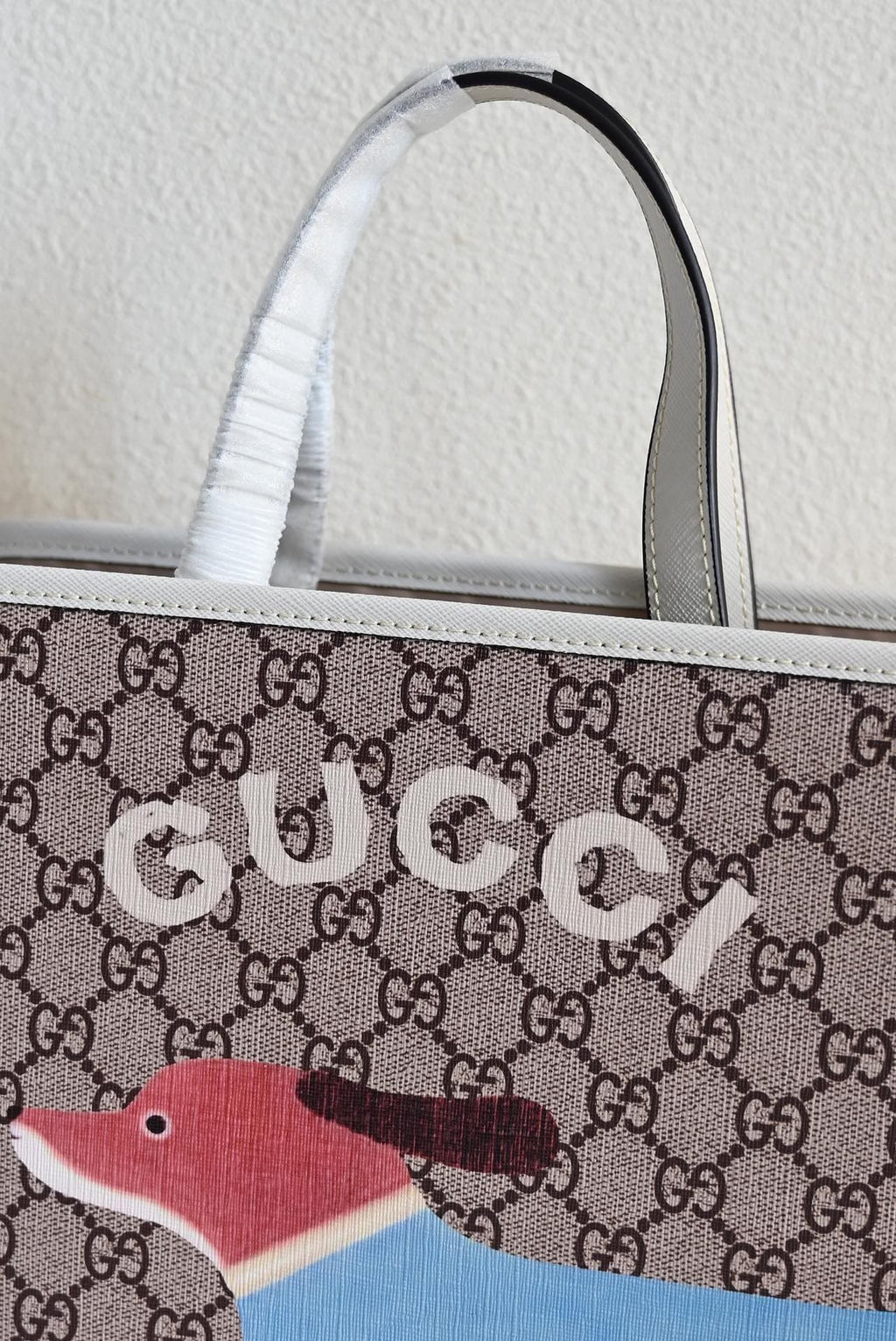 GUCCI CHILDREN’S DOG PRINT TOTE BAG