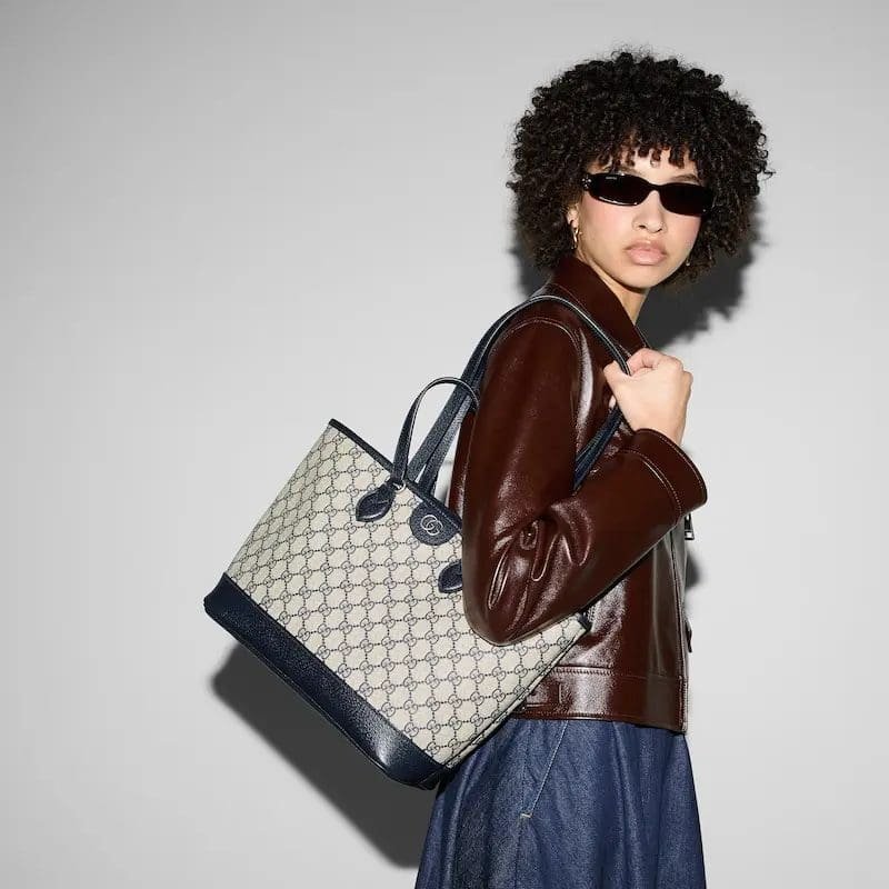 GUCCI OPHIDIA SMALL TOTE