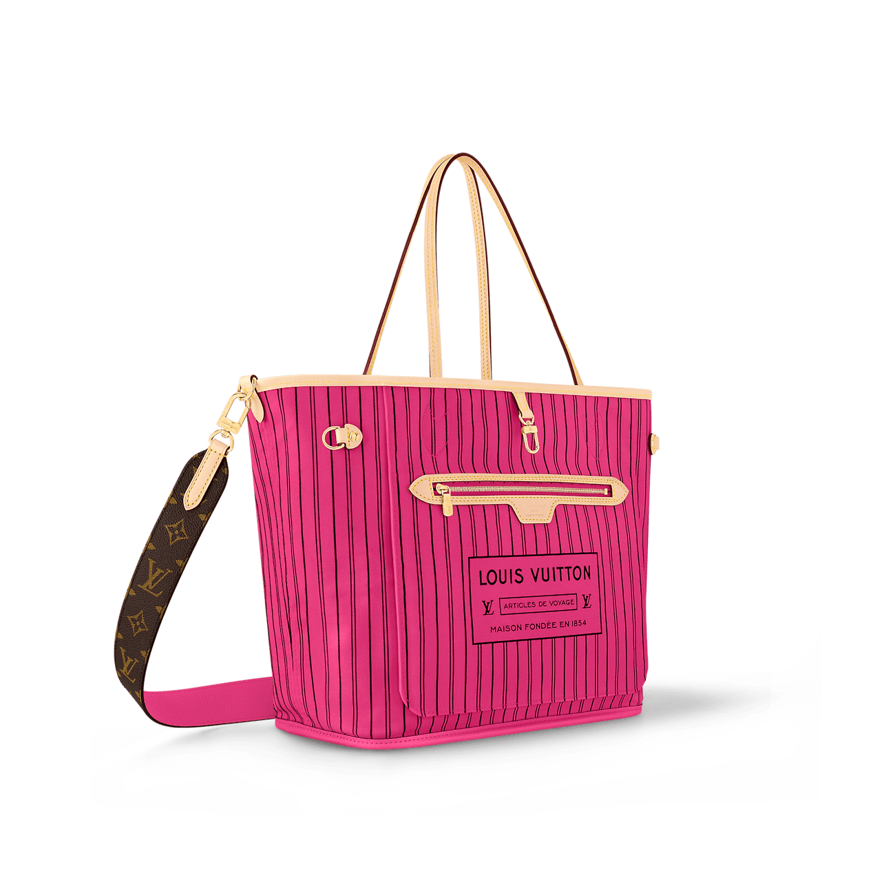 Louis Vuitton M12257 Neverfull Bandoulière Inside Out MM