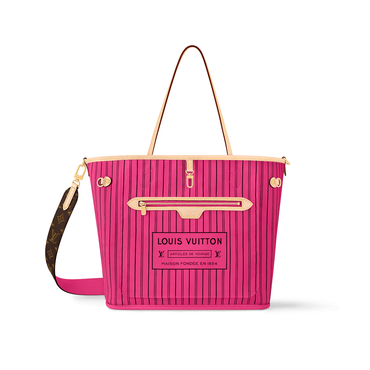 Louis Vuitton M12257 Neverfull Bandoulière Inside Out MM